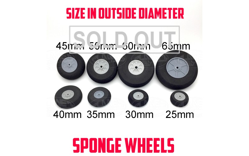 Sponge Wheels 60" (Outter Dia) Hole 18.5mm
